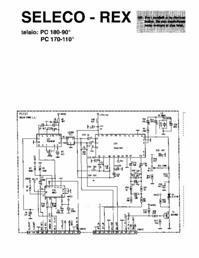 Seleco PC18090 SELECO PC18090 PC170110